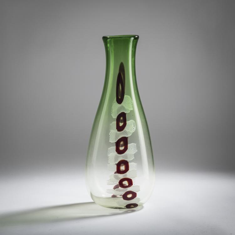 Bild 4 zu Objekt, 'Murrine Incatenate' vase, 1959, Anzolo Fuga, A.Ve.M., Murano, 158C 957