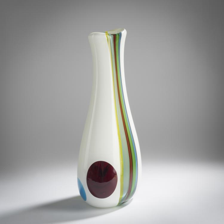 Bild 1 zu Objekt, 'A canne macchiato' vase, c. 1956, Anzolo Fuga, A.Ve.M., Murano, 158C 962