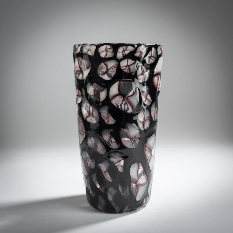 Bild 2 zu Objekt, 'Murrine' vase, c. 1960, Ermanno Toso, Toso, Fratelli, Murano, 158C 974