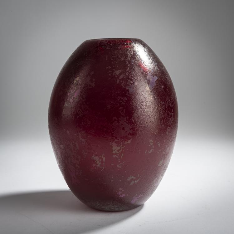 Hauptbild zu Objekt, 'Corroso' vase, c. 1937, Carlo Scarpa, Venini & C., Murano, 158C 809
