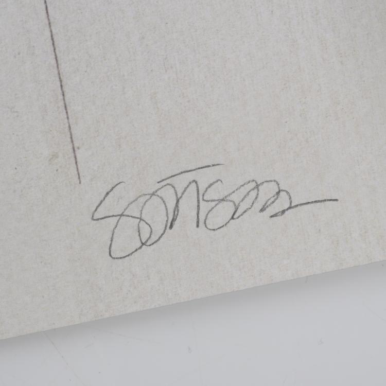 Bild 1 zu Objekt, 'Ettore Sottsass Glass Works' poster, 1998, Ettore Sottsass, 158A 120