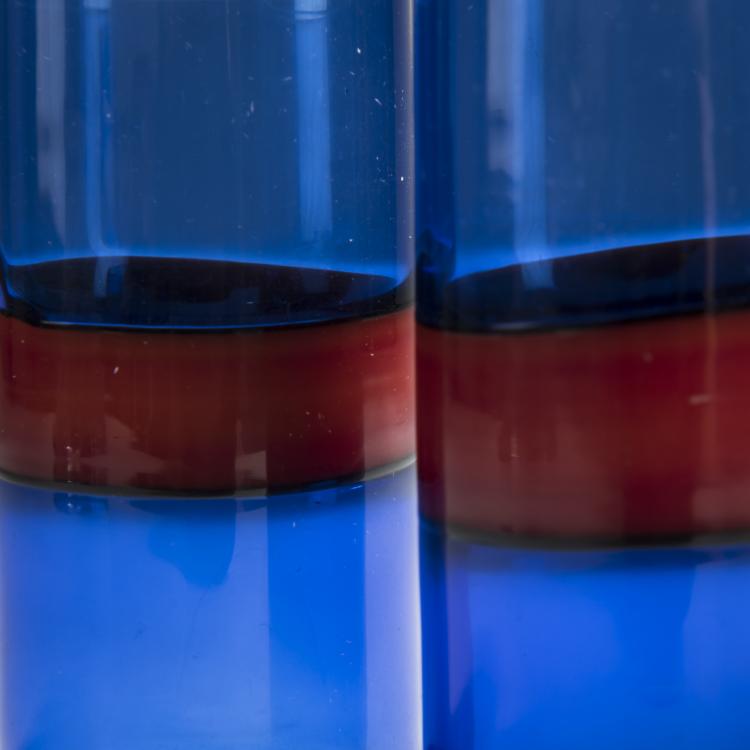 Bild 2 zu Objekt, Two 'A fasce' cups, c. 1950, Fulvio Bianconi, Venini & C., Murano, 158C 822