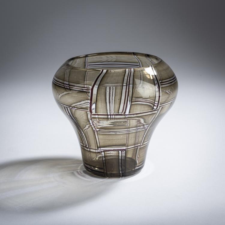 Bild 1 zu Objekt, 'Parabolico' vase, 1957, Ercole Barovier, Barovier & Toso, Murano, 158C 890