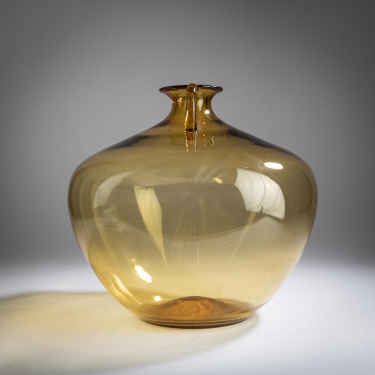 Bild 2 zu Objekt, Handle vase, c. 1925, Vittorio Zecchin (attributed), Cappellin, M.V.M., Murano (zugeschrieben), 158C 777