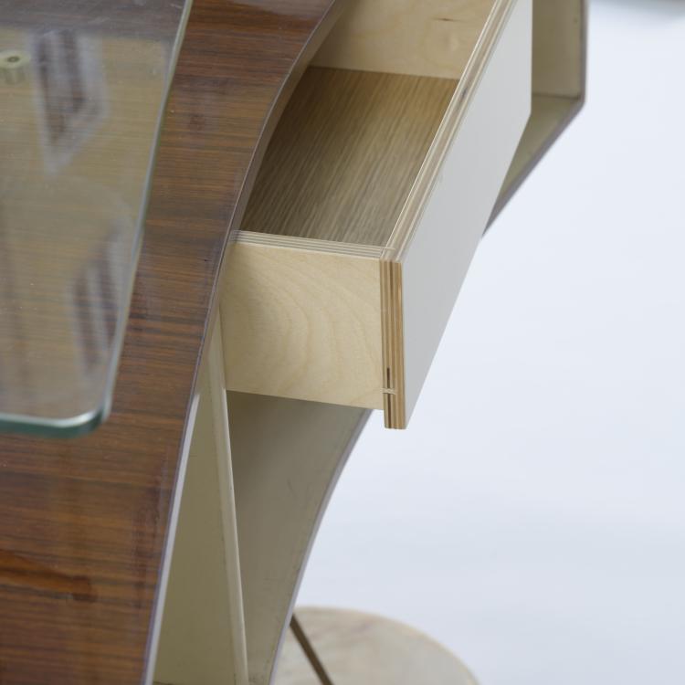 Bild 8 zu Objekt, Bar shelf and counter, 2 bar stools, c. 1955, Italien, 158A 59