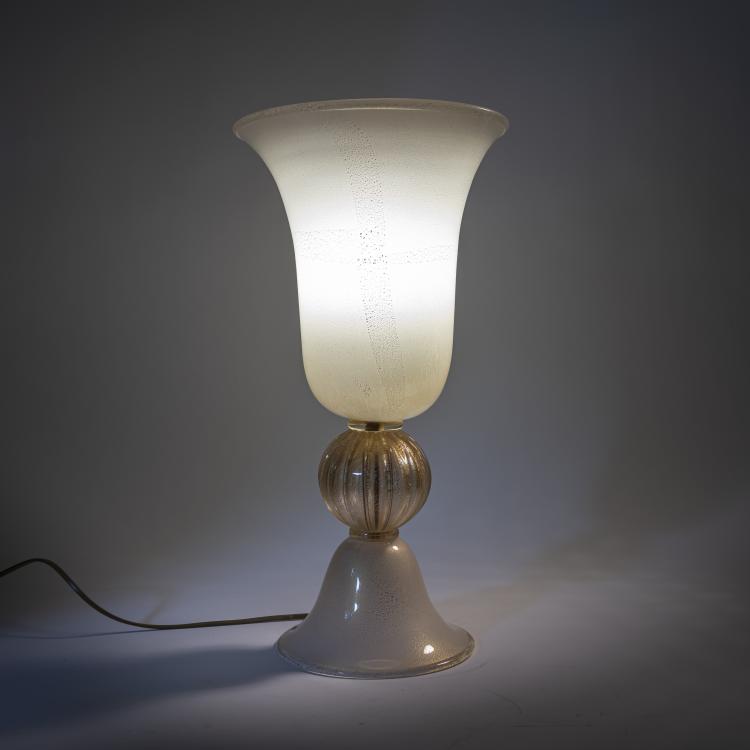 Bild 1 zu Objekt, Tischleuchte, um 1960, Gaetano Gino Mazzucato, Mazzucato, Gaetano Gino, 158A 128