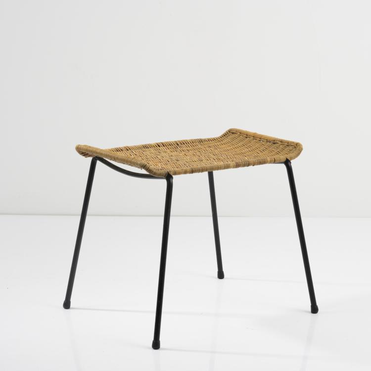 Hauptbild zu Objekt, 'Basket' stool, c. 1951, Bozzi, Como, 158B 385
