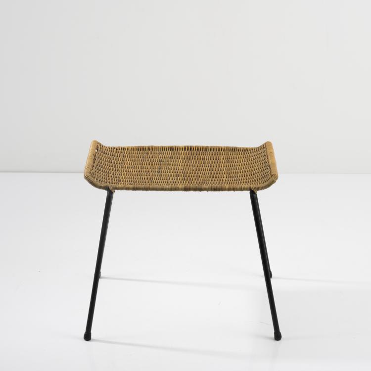 Bild 1 zu Objekt, 'Basket' stool, c. 1951, Bozzi, Como, 158B 385