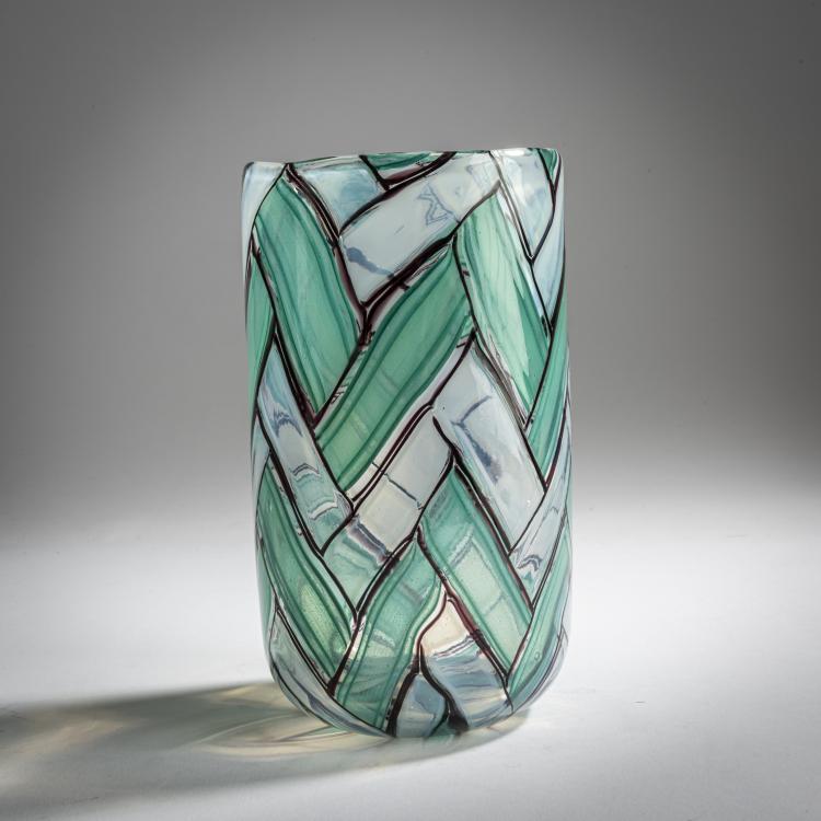 Hauptbild zu Objekt, Vase 'A spina', 1958, Ercole Barovier, Barovier & Toso, Murano, 158C 893