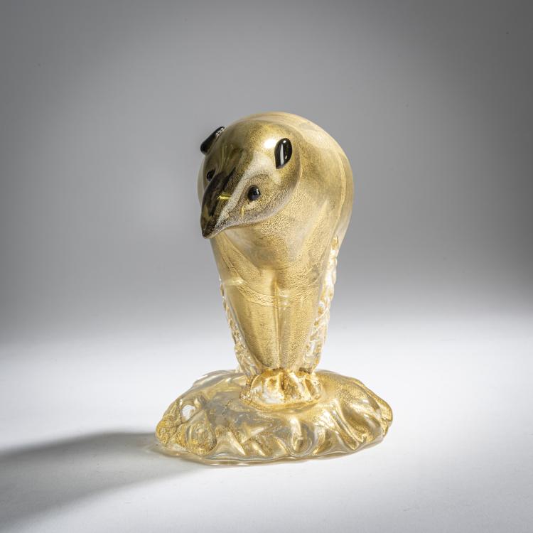 Bild 4 zu Objekt, Polar bear, c. 1947, A.Ve.M., Murano, 158C 948