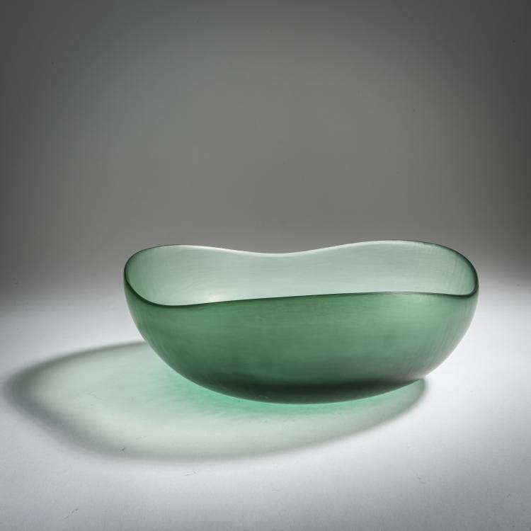 Bild 1 zu Objekt, 'Battuto' bowl, 1960s, Tobia Scarpa, Venini & C., Murano, 158C 842