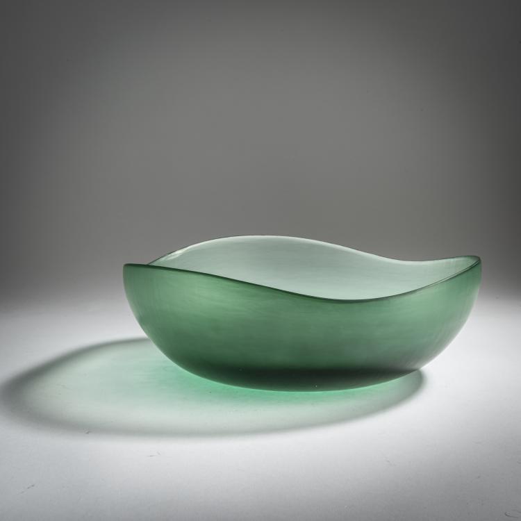 Bild 2 zu Objekt, 'Battuto' bowl, 1960s, Tobia Scarpa, Venini & C., Murano, 158C 842