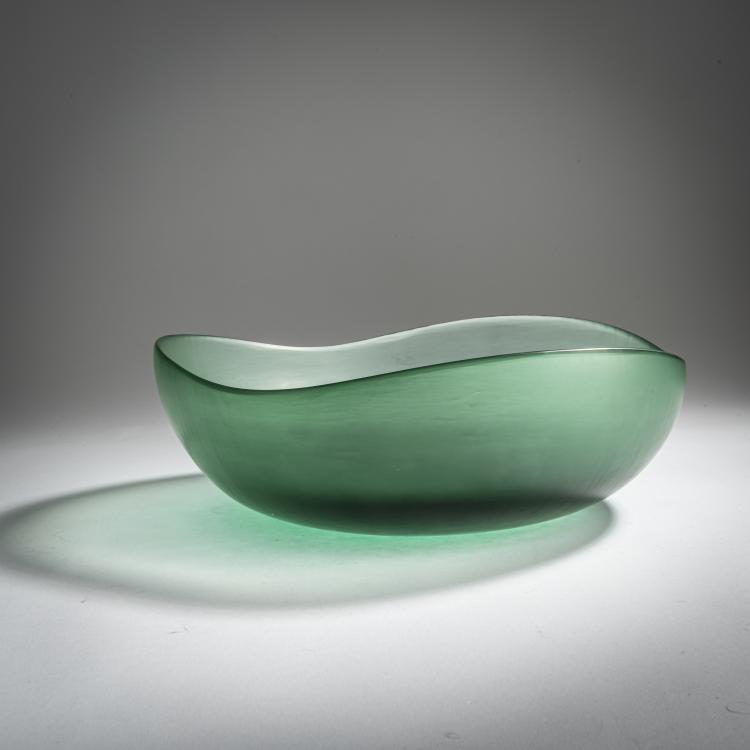 Bild 3 zu Objekt, 'Battuto' bowl, 1960s, Tobia Scarpa, Venini & C., Murano, 158C 842