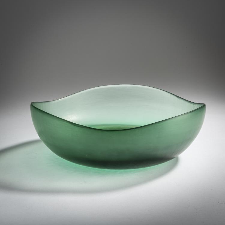 Bild 4 zu Objekt, 'Battuto' bowl, 1960s, Tobia Scarpa, Venini & C., Murano, 158C 842