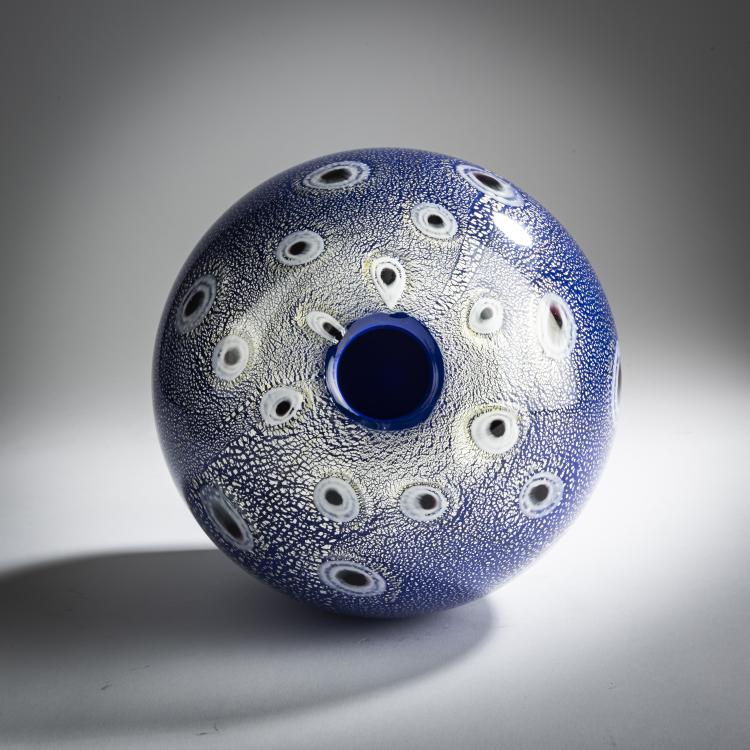 Bild 2 zu Objekt, 'A reazione policrome' vase, c. 1952, Giulio Radi, A.Ve.M., Murano, 158C 953