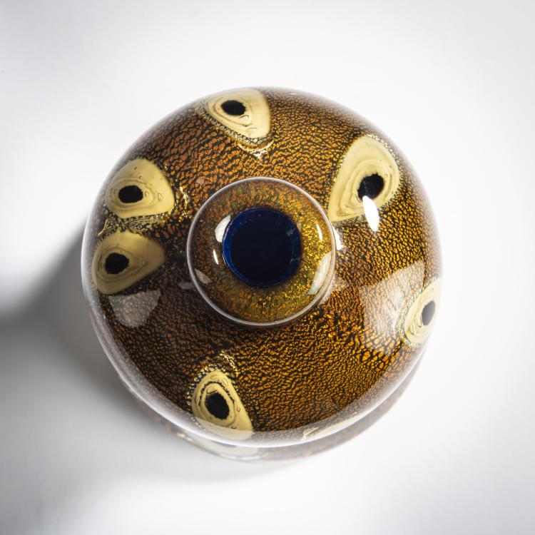 Bild 2 zu Objekt, 'A reazione policrome' vase, c. 1952, Giulio Radi, A.Ve.M., Murano, 158C 954