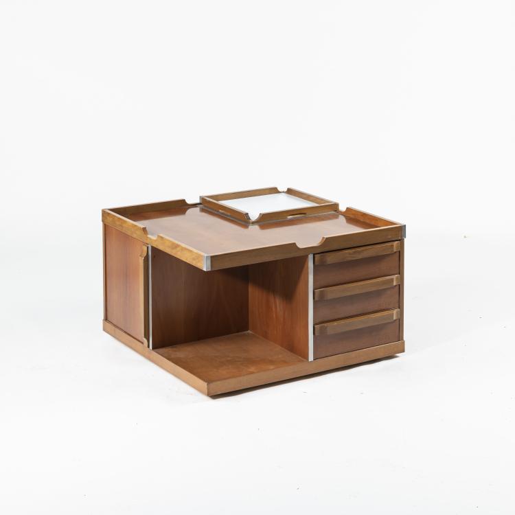 Hauptbild zu Objekt, Sofatisch / Bar, 1970er Jahre, Fiarm, Scorz&egrave;, 158A 231