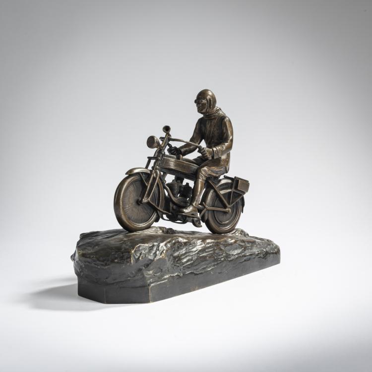 Bild 3 zu Objekt, Motorcyclist, 1920s, Richard Thuss, Argentor, Wien, 159C 397