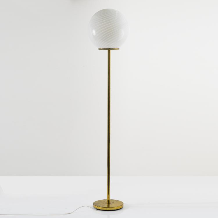 Hauptbild zu Objekt, Floor lamp, 1960s, Massimo Vignelli, Venini & C. Murano, 158A 143