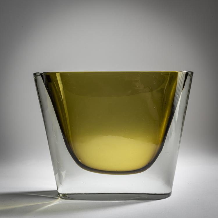 Hauptbild zu Objekt, 'Sommerso' vase, c. 1960, Flavio Poli, Seguso Vetri d'Arte, Murano, 158C 931