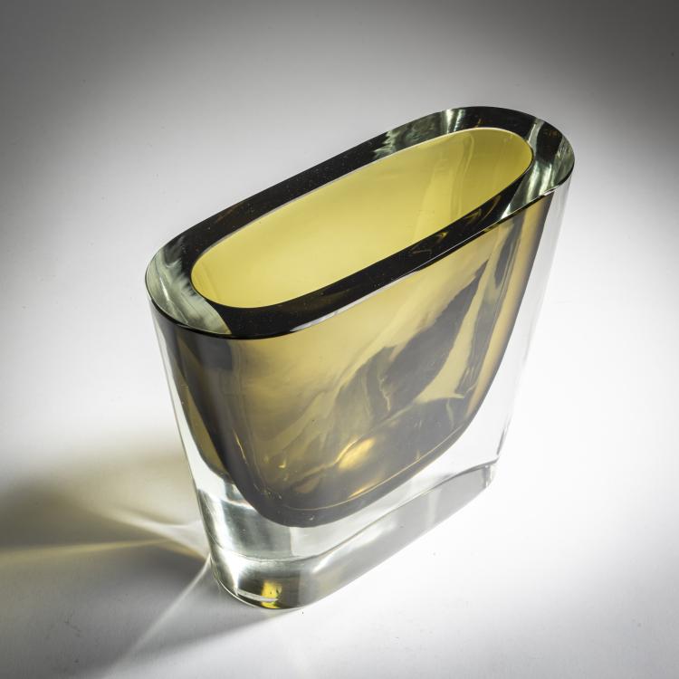 Bild 3 zu Objekt, 'Sommerso' vase, c. 1960, Flavio Poli, Seguso Vetri d'Arte, Murano, 158C 931