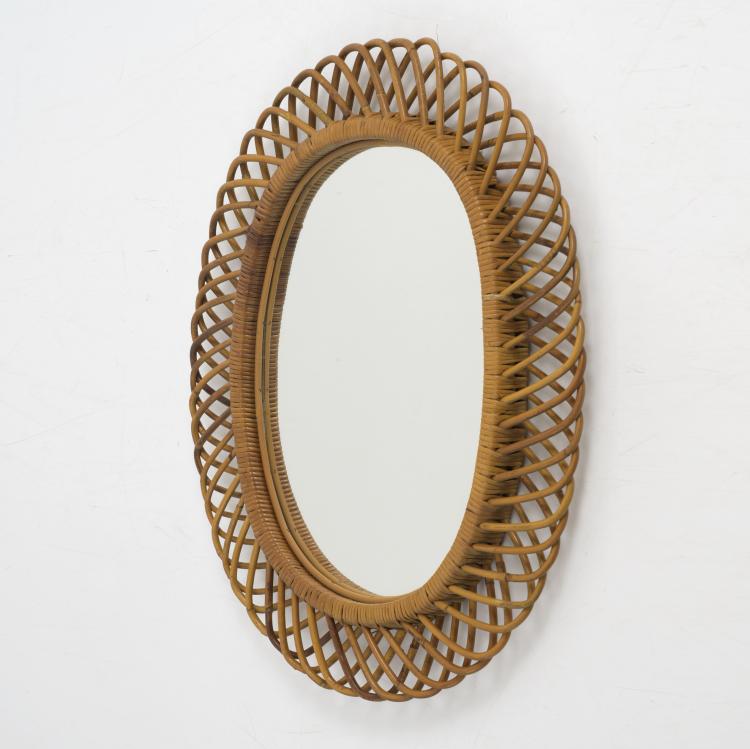Hauptbild zu Objekt, Wall mirror, 1950s, Italien, 158A 72