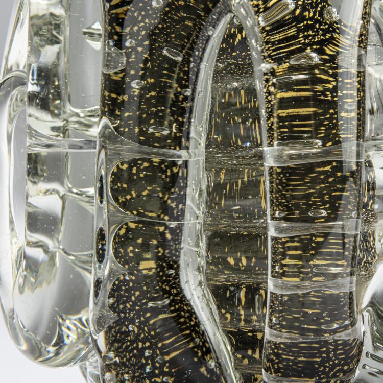 Bild 3 zu Objekt, 'Grigio oro' vase, 1936, Flavio Poli, Seguso Vetri d'Arte, Murano, 158C 903