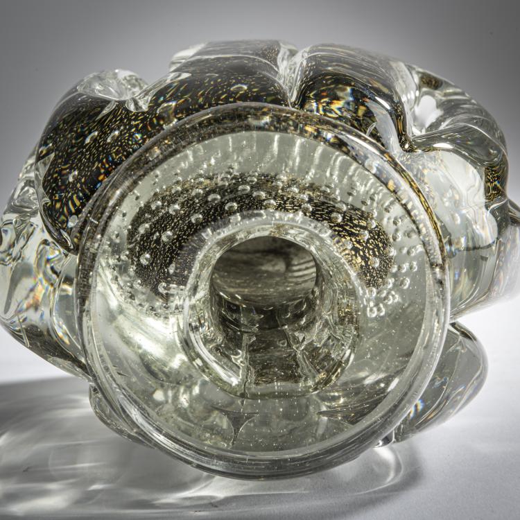 Bild 4 zu Objekt, 'Grigio oro' vase, 1936, Flavio Poli, Seguso Vetri d'Arte, Murano, 158C 903