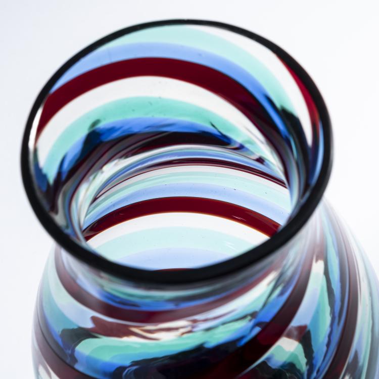 Bild 3 zu Objekt, 'A fasce ritorte' lantern with candlestick, c. 1955, Fulvio Bianconi, Venini & C., Murano, 158C 832