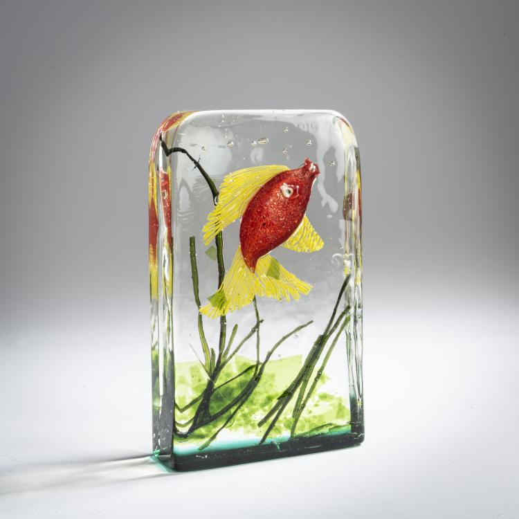 Hauptbild zu Objekt, Aquarium, c. 1960, Gino Cenedese, Cenedese, Gino, Murano, 158C 980