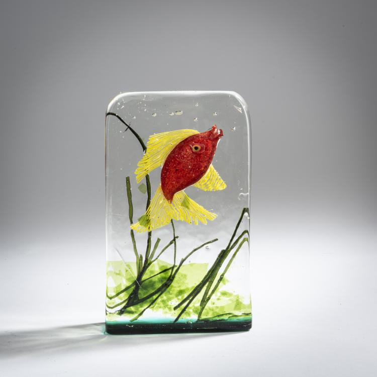 Bild 1 zu Objekt, Aquarium, c. 1960, Gino Cenedese, Cenedese, Gino, Murano, 158C 980