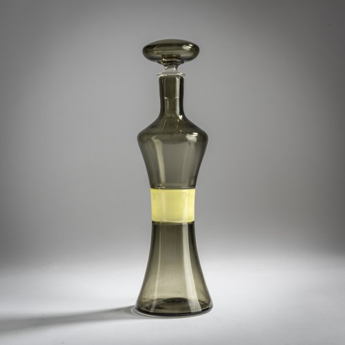 'Doppio incalmo' bottle with stopper,  1959