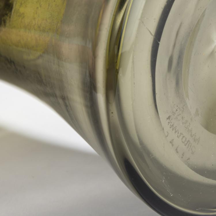 Bild 3 zu Objekt, 'Doppio incalmo' bottle with stopper,  1959, Paolo Venini, Venini & C., Murano, 158C 841