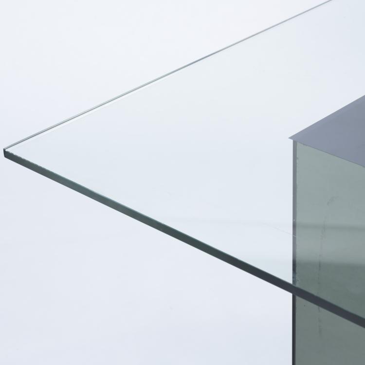 Bild 1 zu Objekt, 'Blok' table, 1971, Nanda Vigo, Acerbis, Bergamo, 158A 236