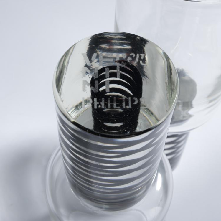 Bild 2 zu Objekt, Two 'Philips' glasses, 1965, Ludovico Diaz de Santillana, Venini & C., Murano, 158C 849