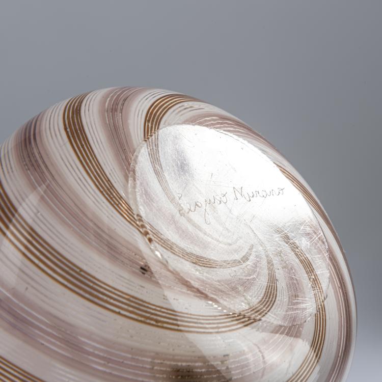 Bild 1 zu Objekt, 'Filigrana' vase, c. 1950, Flavio Poli, Seguso Vetri d'Arte, Murano, 158C 915