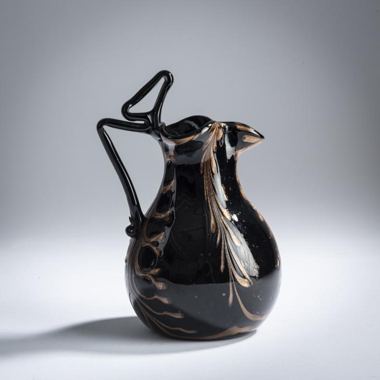 Hauptbild zu Objekt, Jug, c. 1910, Barovier, Artisti, Murano, 158C 774