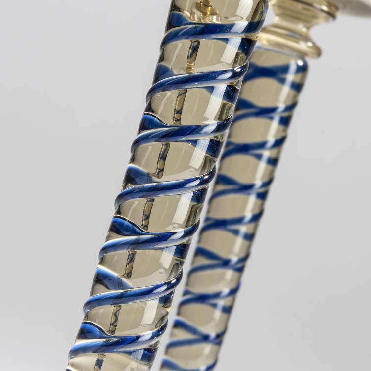 Bild 3 zu Objekt, Paar Kerzenleuchter, um 1925, Murano, 158C 781