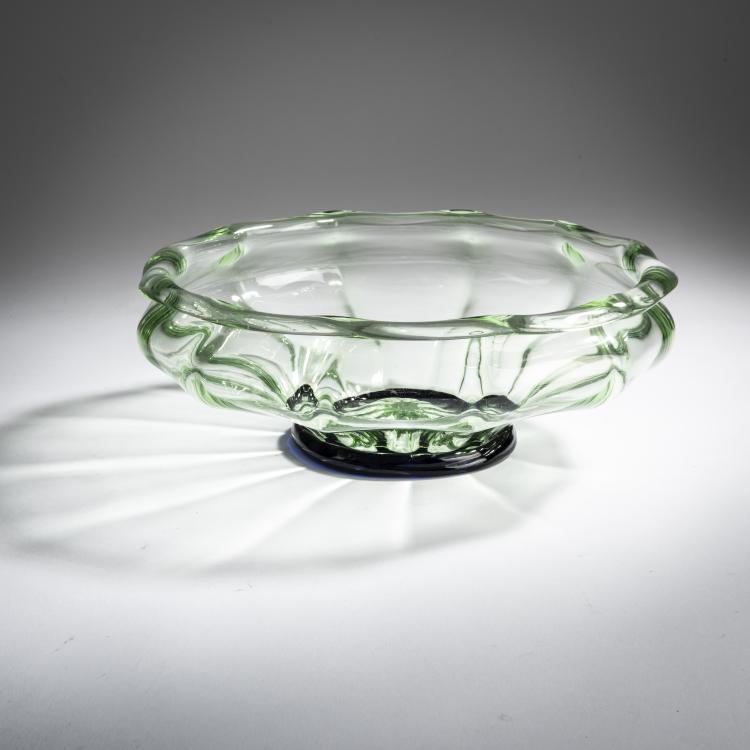 Bild 2 zu Objekt, Bowl, c. 1925, Vittorio Zecchin (attributed), Cappellin, M.V.M., Murano (zugeschrieben), 158C 778