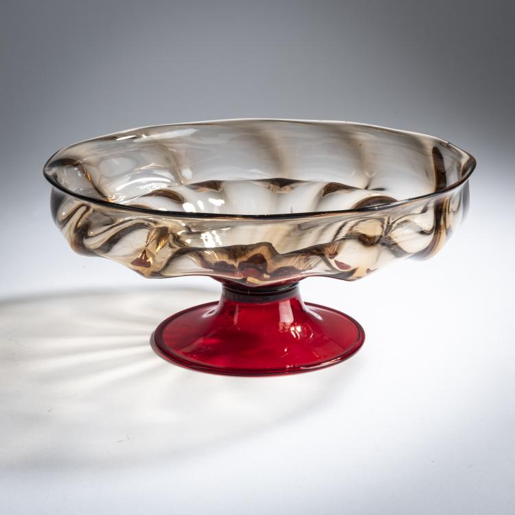 Bild 2 zu Objekt, Bowl, c. 1925, Vittorio Zecchin (attributed), Cappellin, M.V.M., Murano (zugeschrieben), 158C 779