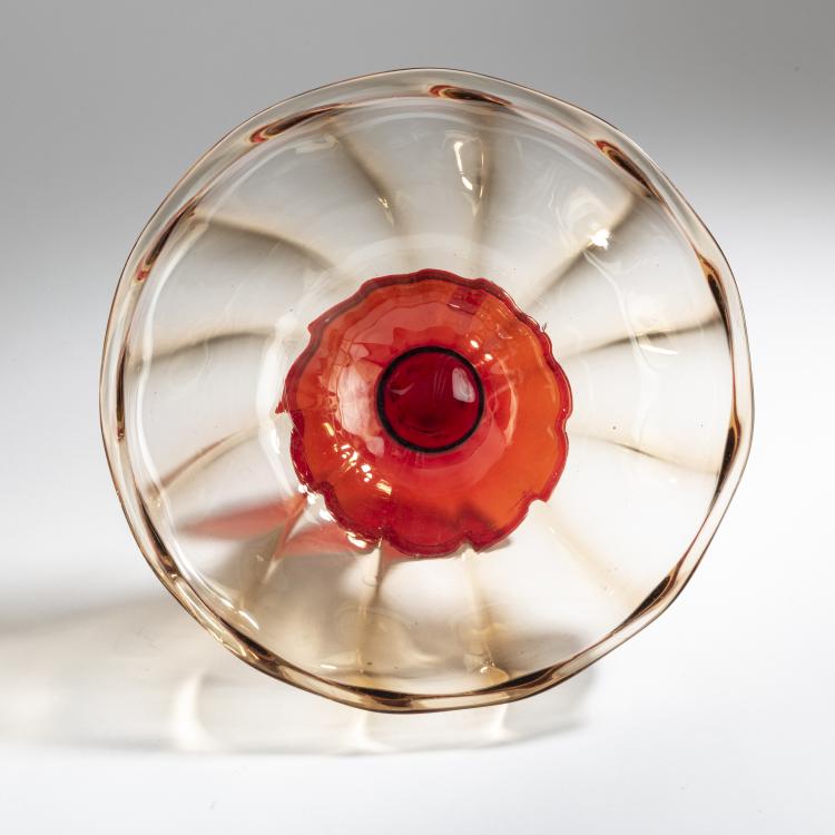 Bild 3 zu Objekt, Bowl, c. 1925, Vittorio Zecchin (attributed), Cappellin, M.V.M., Murano (zugeschrieben), 158C 779