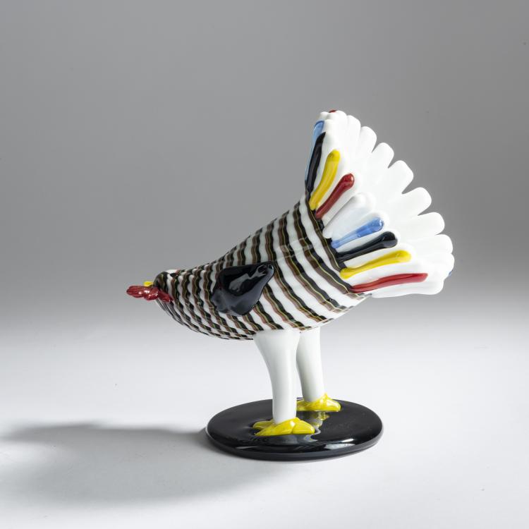 Bild 2 zu Objekt, Rooster 'Gallo', 1953, Fulvio Bianconi, Venini & C., Murano, 158C 870