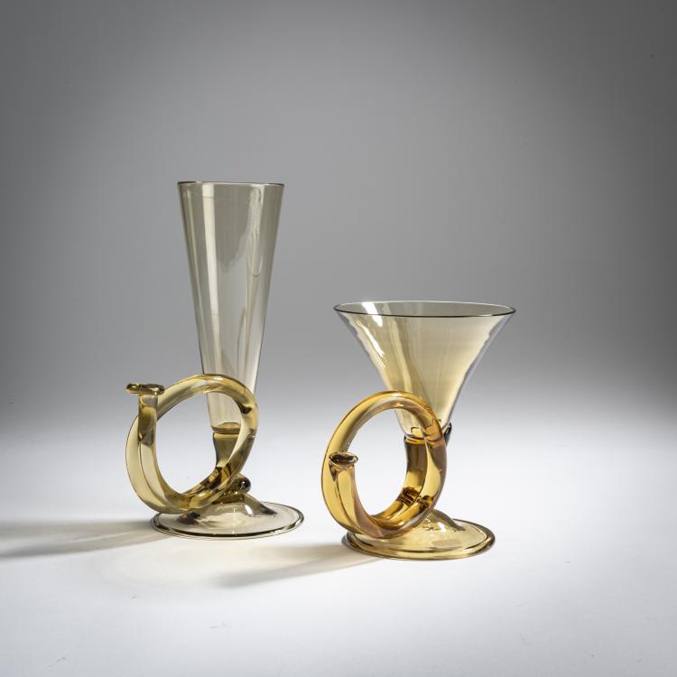 Bild 3 zu Objekt, Two vases, 1948, Piero Fornasetti, Venini & C., Murano, 158C 815