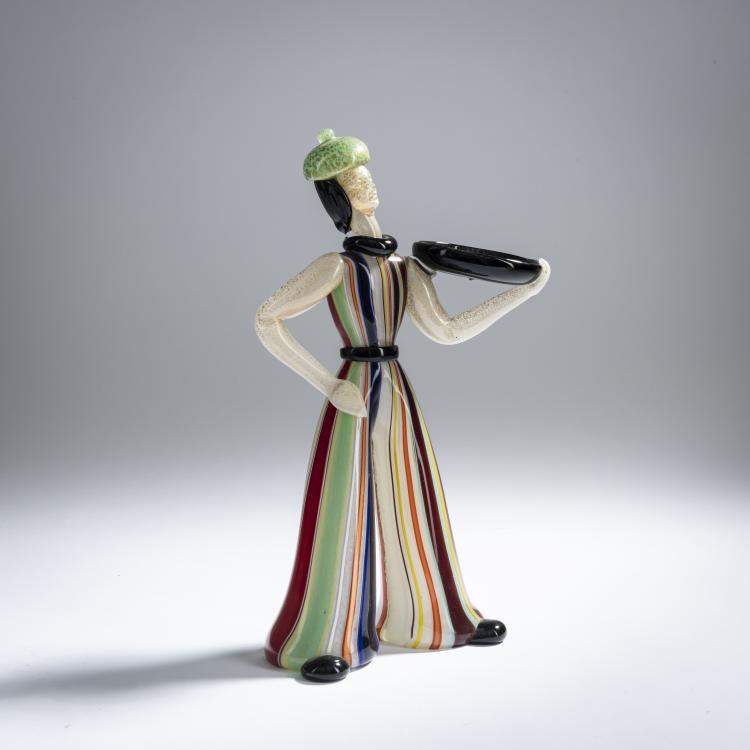 Bild 1 zu Objekt, Figure 'A canne polichrome', 1959, Ercole Barovier, Barovier & Toso, Murano, 158C 896