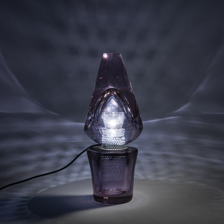 Bild 1 zu Objekt, 3 table lights, c. 1960, Flavio Poli, Seguso Vetri d'Arte, Murano, 158A 185