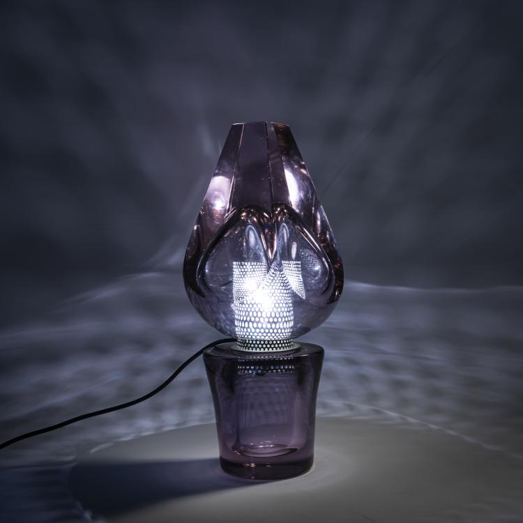 Bild 2 zu Objekt, 3 table lights, c. 1960, Flavio Poli, Seguso Vetri d'Arte, Murano, 158A 185