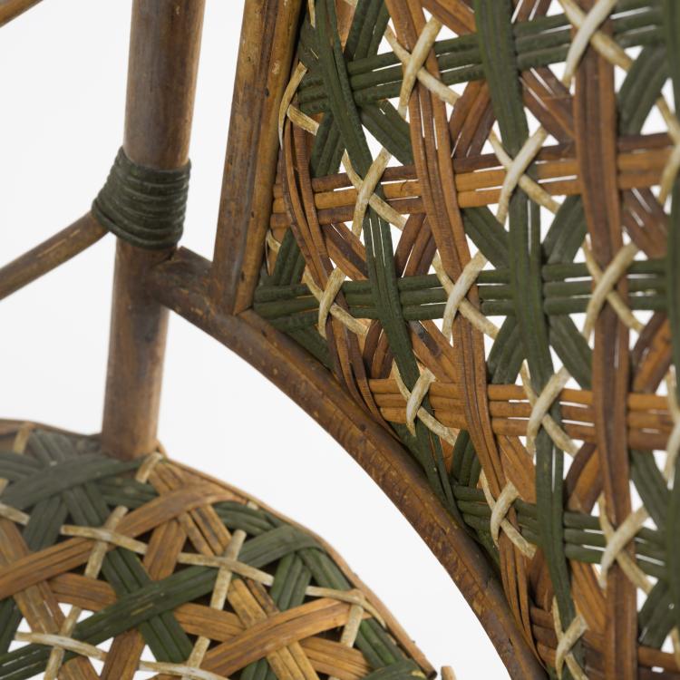 Bild 4 zu Objekt, 2 wicker chairs, 1940s, Italien, 158A 12