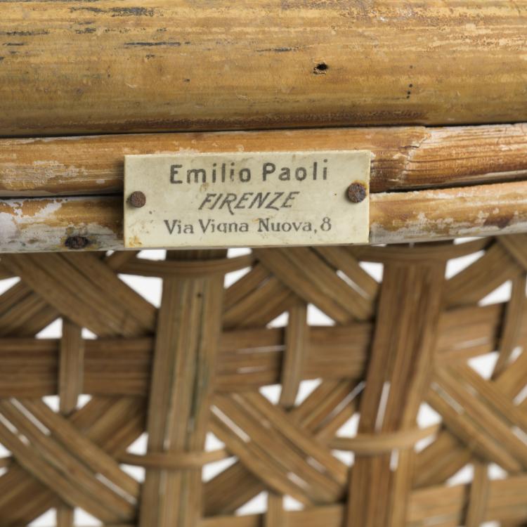 Bild 6 zu Objekt, 2 wicker chairs, 1940s, Italien, 158A 12