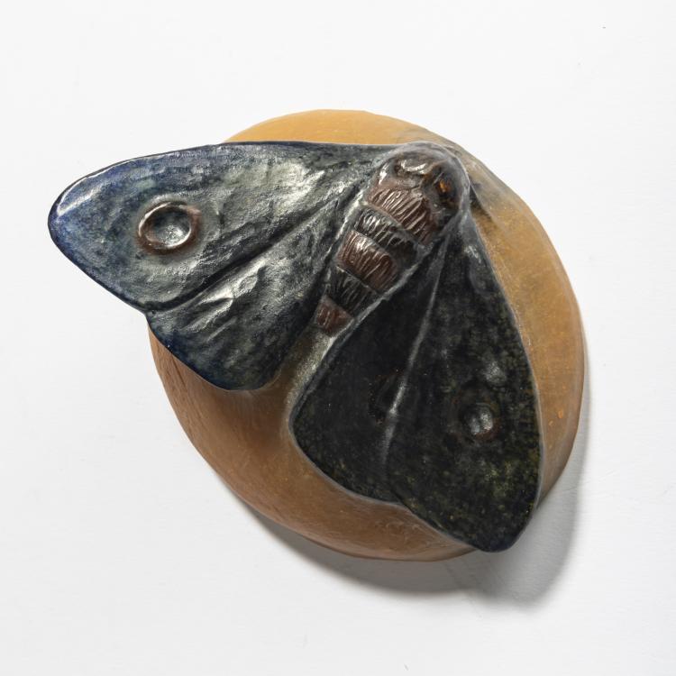 Hauptbild zu Objekt, 'Papillon de Nuit', c. 1910, Henri Berg&eacute;, Walter, Amalric, Nancy, 159B 282