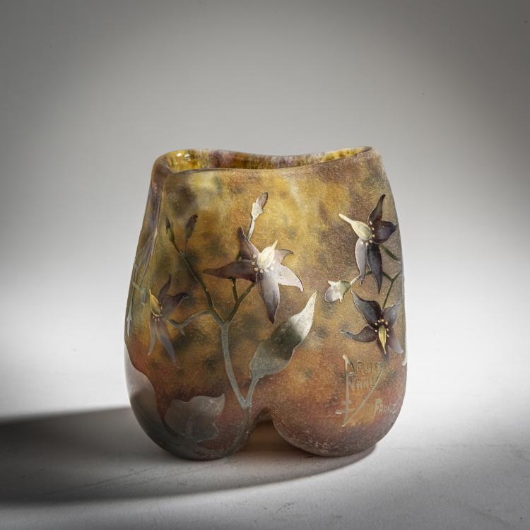 Bild 1 zu Objekt, Vase 'Solan&eacute;es', um 1910, Daum Fr&egrave;res, Nancy, 159B 131